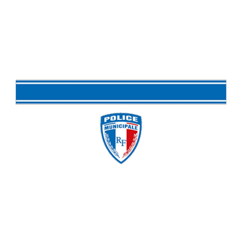 Sérigraphie Police municipale pour VTT
