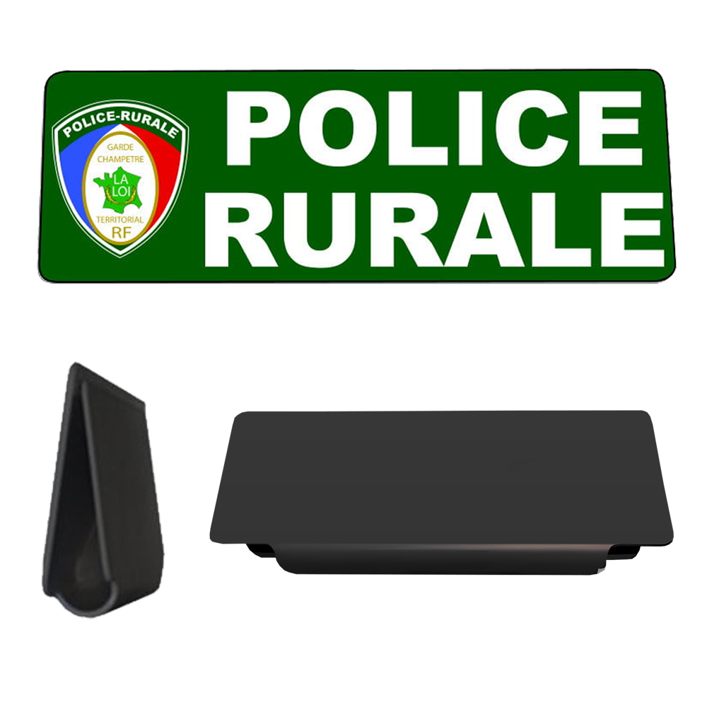 Clip Pare-Soleil rétro-réfléchissant Police Rurale